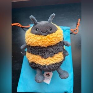 Jellycat Albee Bee BNWT & Dust Bag & Extras